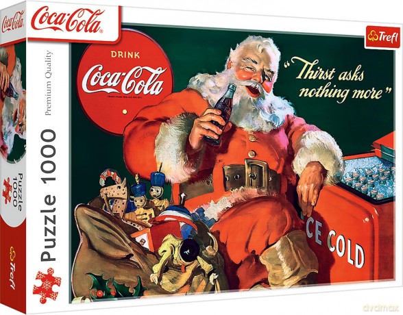 TREFL 1000 el. Coca-Cola Święty Mikołaj 10921 [PUZZLE]
