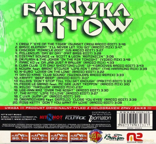 Fabryka Hitów [CD]