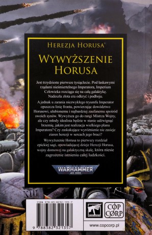 Wywyższenie Horusa. Ziarna herezji zostały zasiane. Herezja Horusa - Dan Abnett [KSIĄŻKA]
