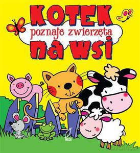 Kotek poznaje zwierzęta na wsi. Pianki dodruk 2014 - Kozłowska Urszula [KSIĄŻKA]