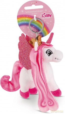 NICI Lissy PONY Wieszak/brelok na klucze jednorożec Tamani 10 cm