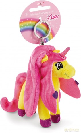 NICI Lissy PONY Wieszak/brelok na klucze jednorożec Dilara 10 cm