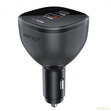 Ładowarka Acefast B14 samochodowa 165W 2x USB-C 1x USB-A - czarna