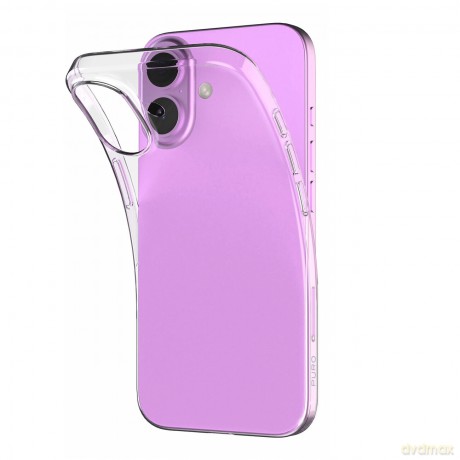 Etui silikonowe Puro 03 Nude do iPhone 16 Plus - przezroczyste