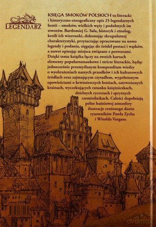 Księga smoków polskich - Sala Bartłomiej Grzegorz [KSIĄŻKA]