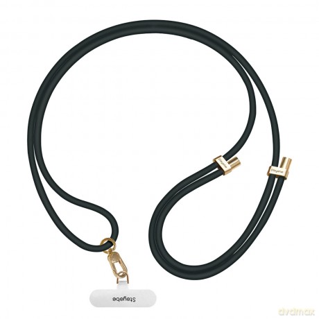 Smycz silikonowa Stoyobe Phone Lanyard do telefonu - czarna