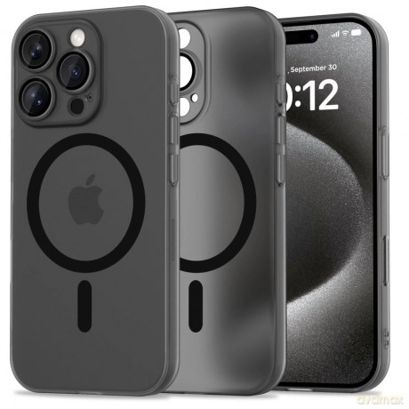 Etui Tech-Protect MagSlim MagSafe na iPhone 16 Pro Max - półprzezroczyste