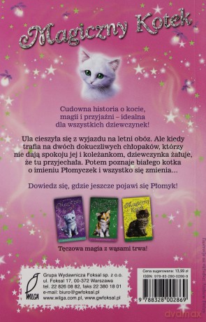 Letnia przygoda. Magiczny kotek - Bentley Sue [KSIĄŻKA]