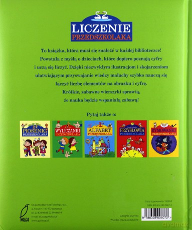 Liczenie przedszkolaka - Cichy Ludwik [KSIĄŻKA]