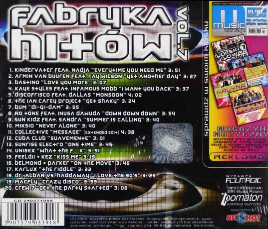 Fabryka Hitów vol. 7 [CD]