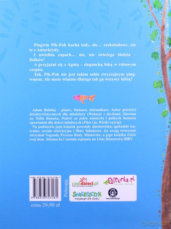Mały pingwin Pik Pok - Bahdaj Adam [KSIĄŻKA]