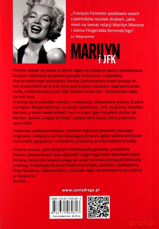Marilyn i JFK (Wyd. 2014) - Forestier François [KSIĄŻKA]