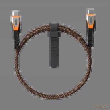 Kabel UAG SRGE USB-C USB 3.2 Gen2 240W/20Gbps 75 cm - pomarańczowy