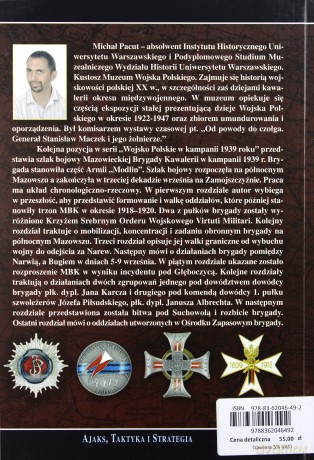 Mazowiecka Brygada Kawalerii w wojnie 1939 roku - Pacut Michał [KSIĄŻKA]