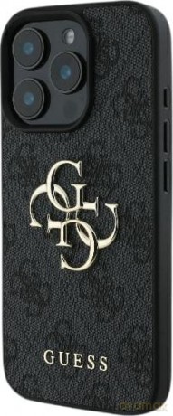 Etui Guess 4G Big Logo na iPhone 16 Pro - czarne
