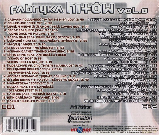 Fabryka Hitów vol. 8 [2CD]