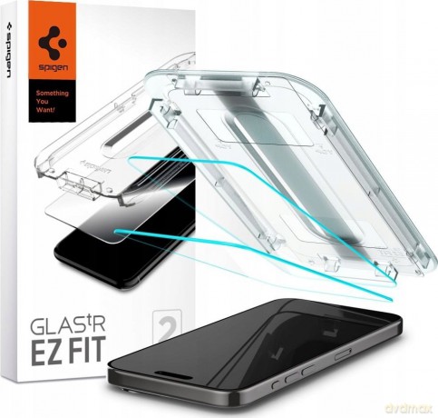 Szkło hartowane Spigen Glas.tR EZ Fit na iPhone 16 Pro Max - 2 szt.