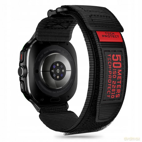 Pasek Tech-Protect Scout Pro do Samsung Galaxy Watch Ultra (47 mm) - czarny