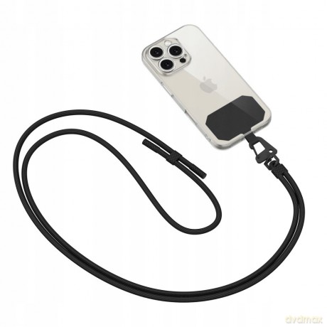 Smycz Tech-Protect C5S Rope Crossbody Strap - czarna