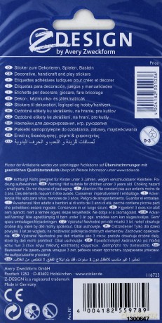 Naklejki papierowe - dzikie zwierzęta ZABAWKA