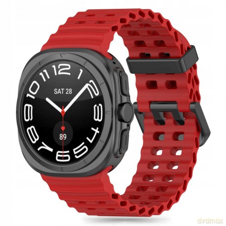 Pasek Tech-Protect IconBand Pro do Samsung Galaxy Watch Ultra (47 mm) - czerwony