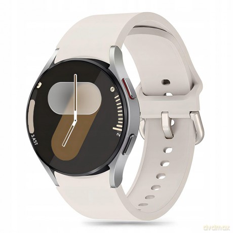 Pasek Tech-Protect Silicone do Samsung Galaxy Watch 4 / 5 / 5 Pro / 6 / 7 / FE - beżowy