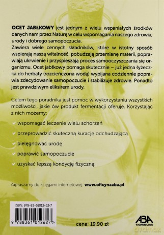 Ocet jabłkowy (Wyd. 2014) - Braak van Heike, Küster von Silke [KSIĄŻKA]