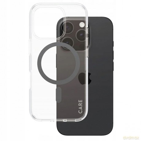 CARE by PanzerGlass Flagship Case iPhone 16 Pro 6.3"" czarny/black MagSafe 1346