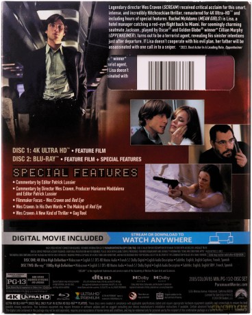 Red Eye [Blu-Ray 4K]+[Blu-Ray]