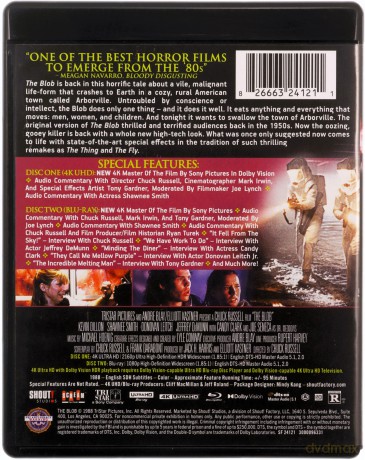 The Blob (Plazma) [Blu-Ray 4K[+[Blu-Ray]