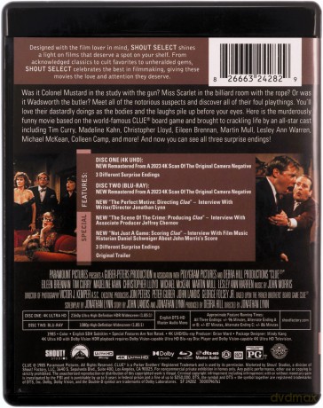 Clue (Trop) [Blu-Ray 4K]+[Blu-Ray]