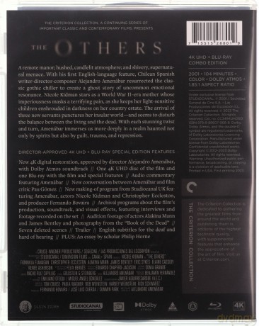 The Others (Inni) (The Criterion Collection) [Blu-Ray 4K]+[Blu-Ray]