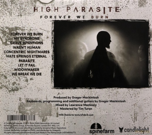 High Parasite: Forever We Burn [CD]