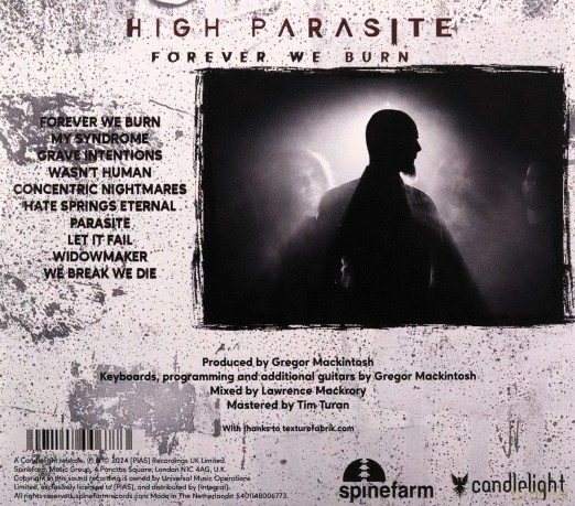 High Parasite: Forever We Burn [CD]