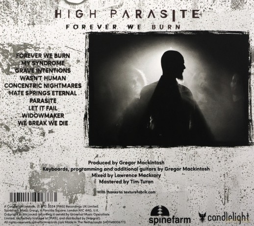 High Parasite: Forever We Burn [CD]
