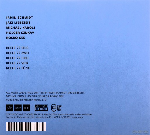Can: Live In Keele 1977 [CD]