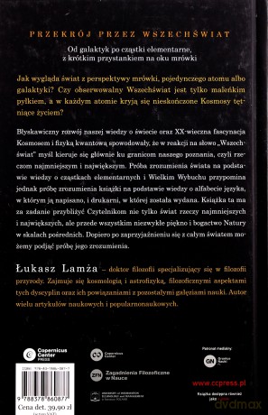 Przekrój przez wszechświat. Od galaktyk po cząstki elementarne, z krótkim przystankiem na oku mrówki - Lamża Łukasz [KSIĄŻKA]