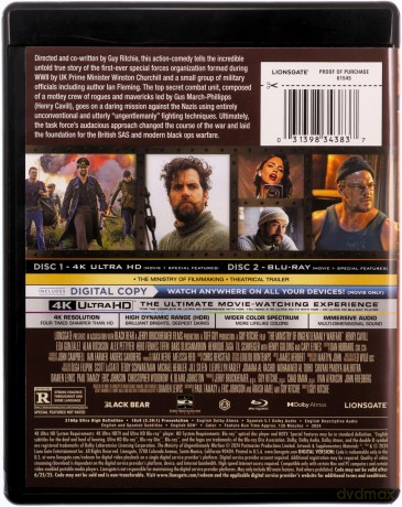 The Ministry of Ungentlemanly Warfare (Ministerstwo niebezpiecznych drani) [Blu-Ray 4K]+[Blu-Ray]