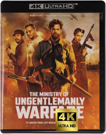 The Ministry of Ungentlemanly Warfare (Ministerstwo niebezpiecznych drani) [Blu-Ray 4K]+[Blu-Ray]