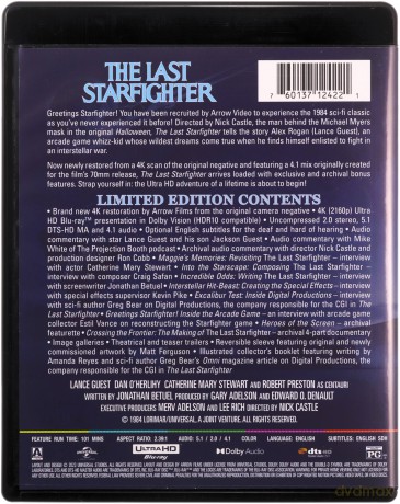 The Last Starfighter (Ostatni gwiezdny wojownik) [Blu-Ray 4K]