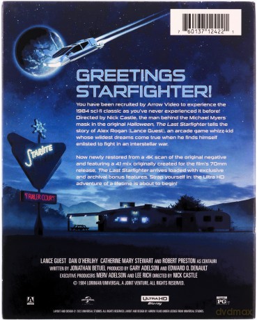 The Last Starfighter (Ostatni gwiezdny wojownik) [Blu-Ray 4K]