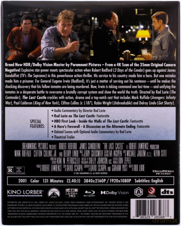 The Last Castle (Ostatni bastion) [Blu-Ray 4K]+[Blu-Ray]