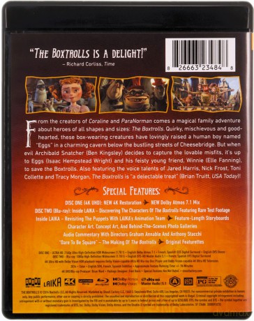 The Boxtrolls (Pudłaki) [Blu-Ray 4K]+[Blu-Ray]