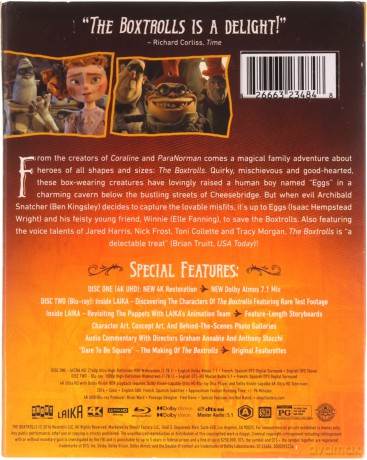 The Boxtrolls (Pudłaki) [Blu-Ray 4K]+[Blu-Ray]