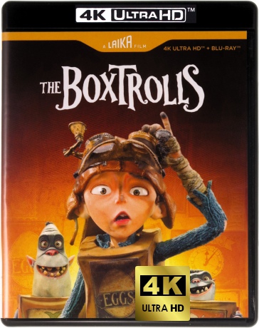 The Boxtrolls (Pudłaki) [Blu-Ray 4K]+[Blu-Ray]
