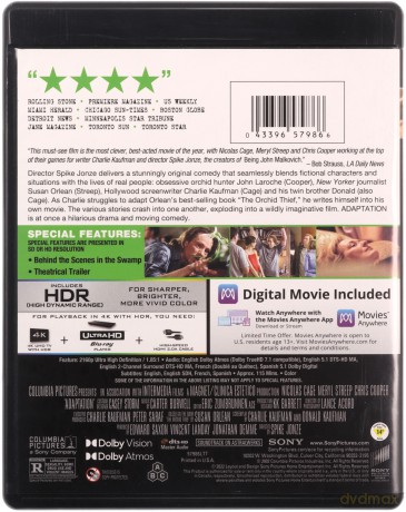 Adaptacja [Blu-Ray 4K]
