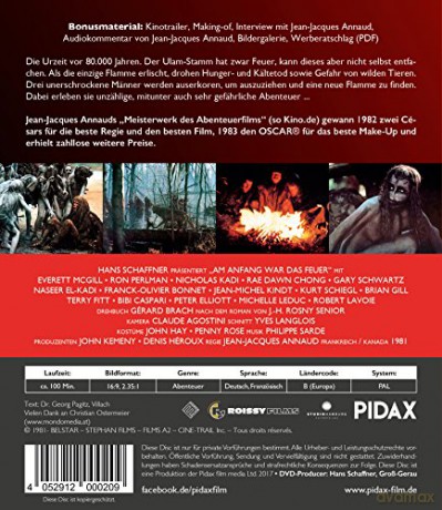 Walka o ogień (film bez dialogów) [Blu-Ray]