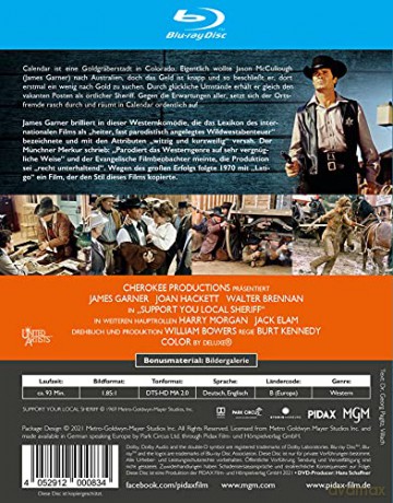 Support Your Local Sheriff! (Popierajcie swego szeryfa) [Blu-Ray]