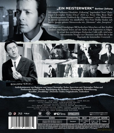 Following (Śledząc) [Blu-Ray]