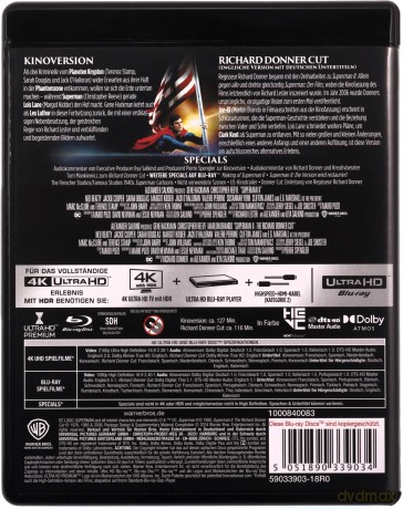 Superman II [2xBlu-Ray 4K]+[2xBlu-Ray]